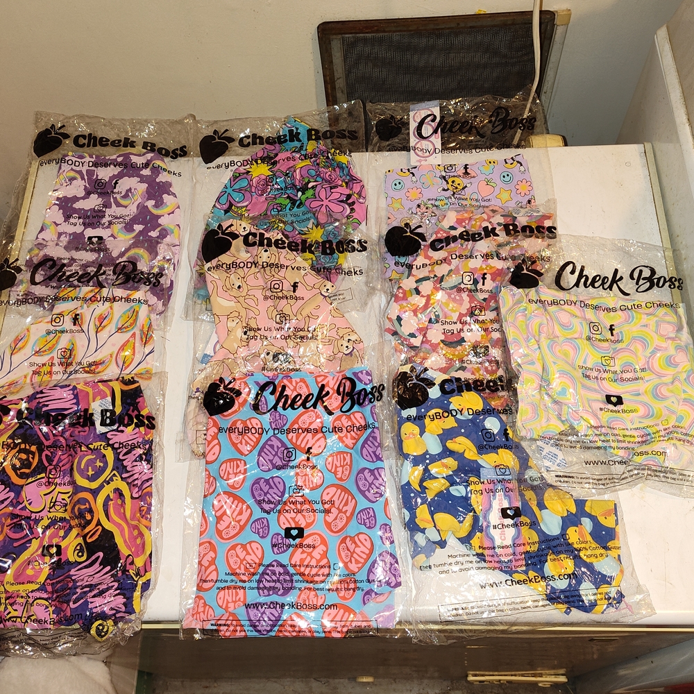 Colorful Cheek Boss Underwear Set